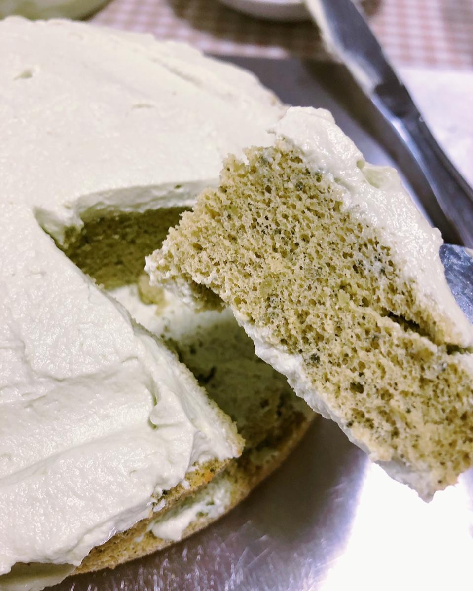 抹茶戚风蛋糕