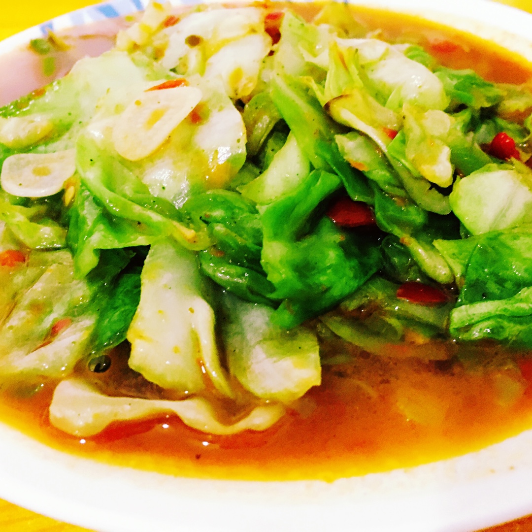 干锅手撕包菜