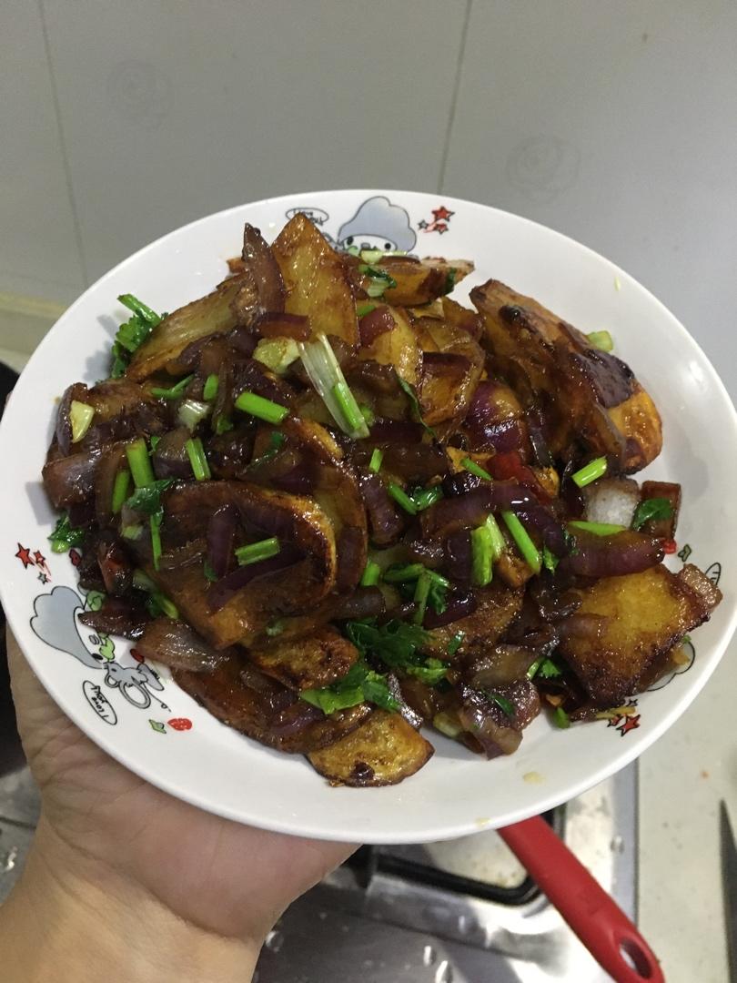 孜然洋葱土豆片
