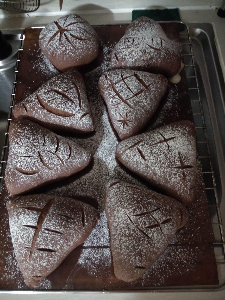 可可芋泥麻薯软欧