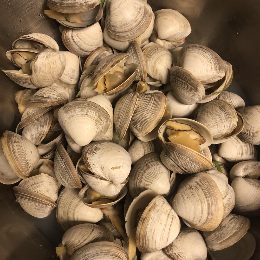 清煮白蚬子 fi阿做的清煮白蚬子 fi阿