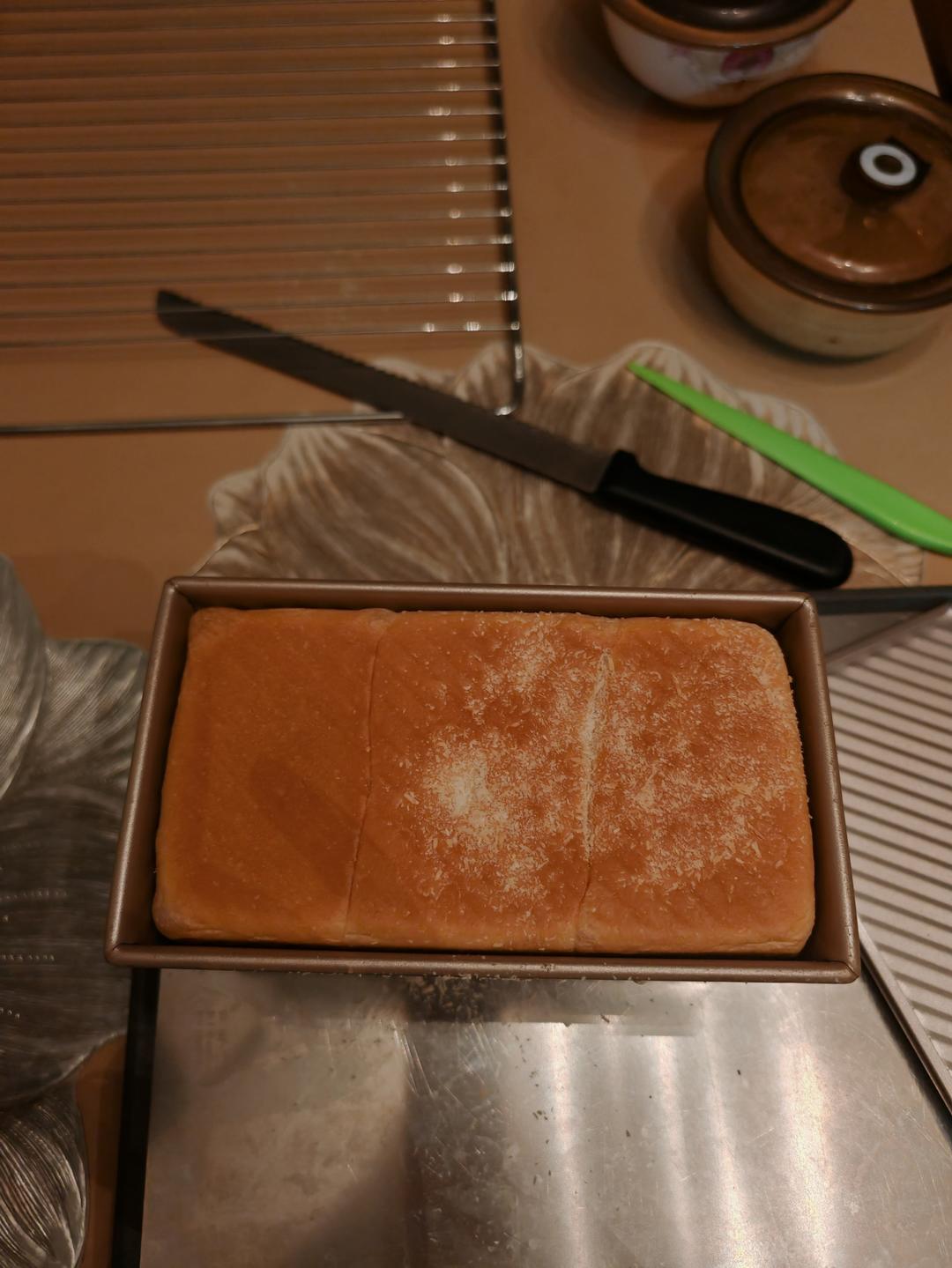冷藏法快速出膜一次发酵大吐司🍞