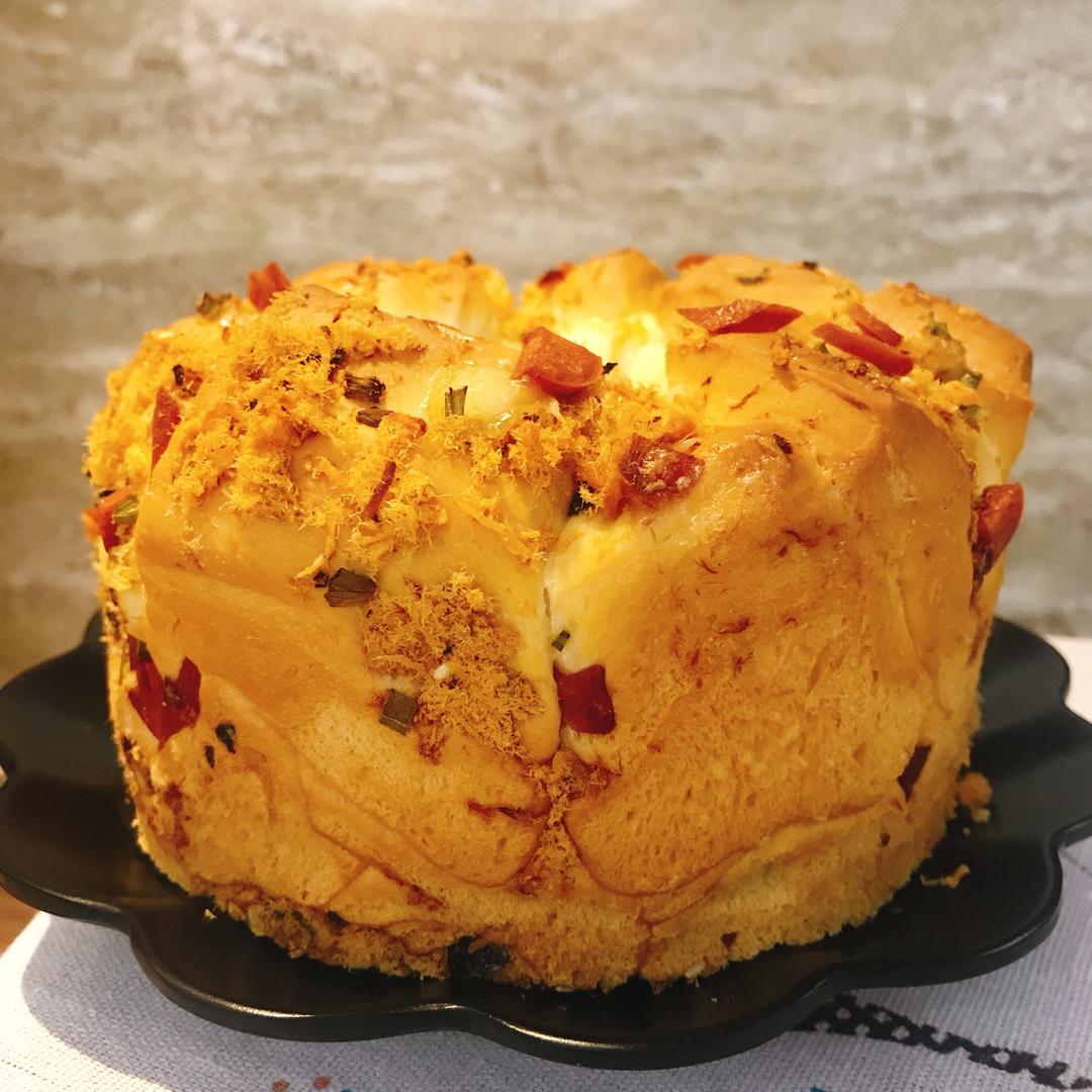 肉松手撕面包—超软会爆浆的面包哟