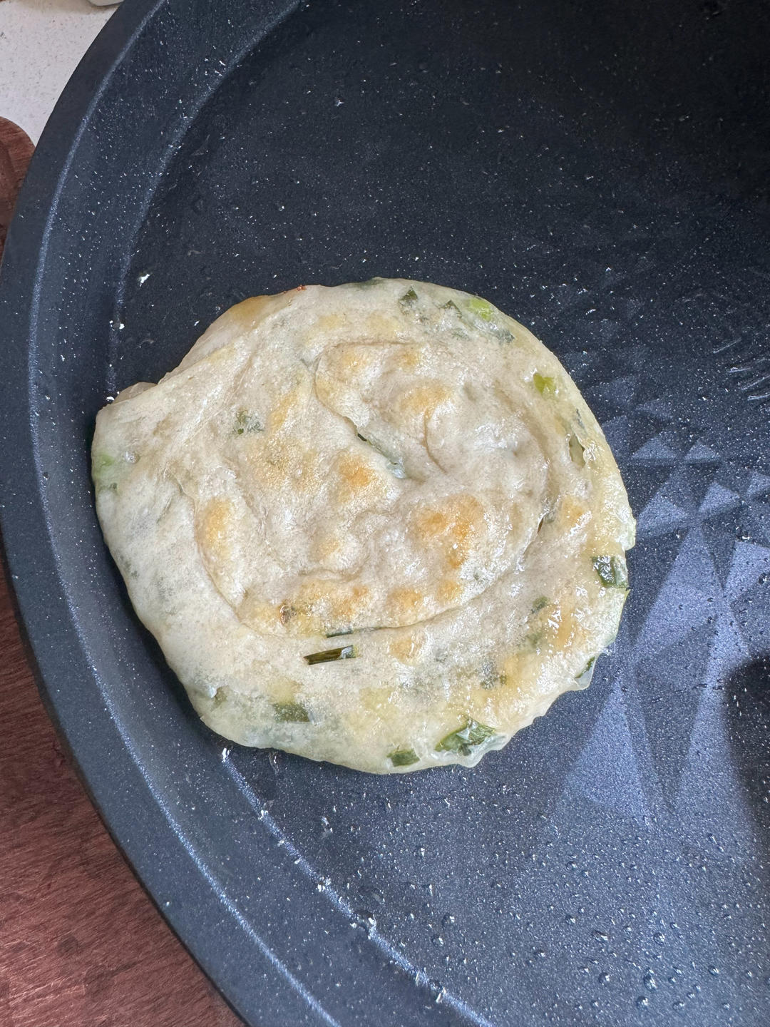免手揉的发面葱油饼 超级软无敌好吃