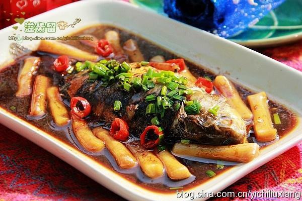 吉祥鲫鱼年糕的做法