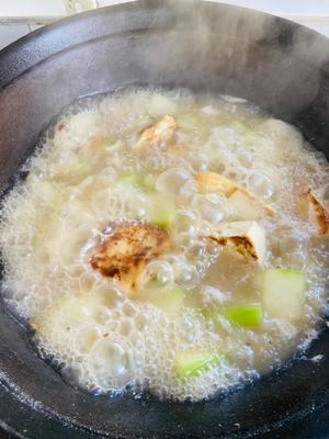 冬瓜豆腐味增汤的做法 步骤10