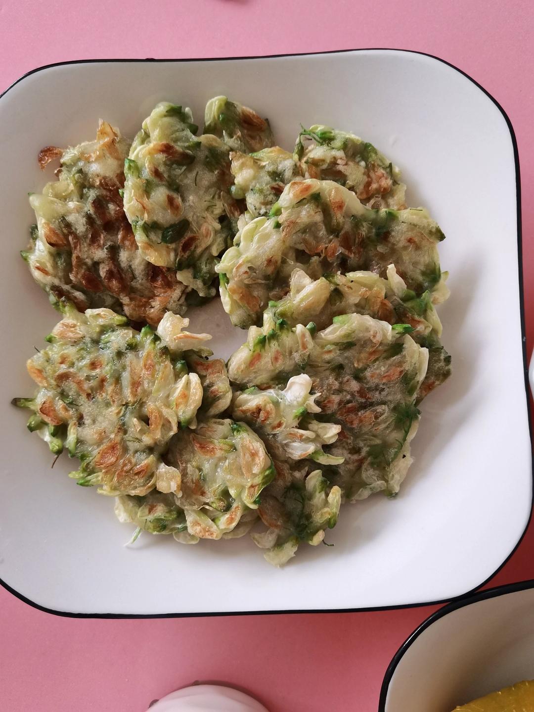 槐花煎饼