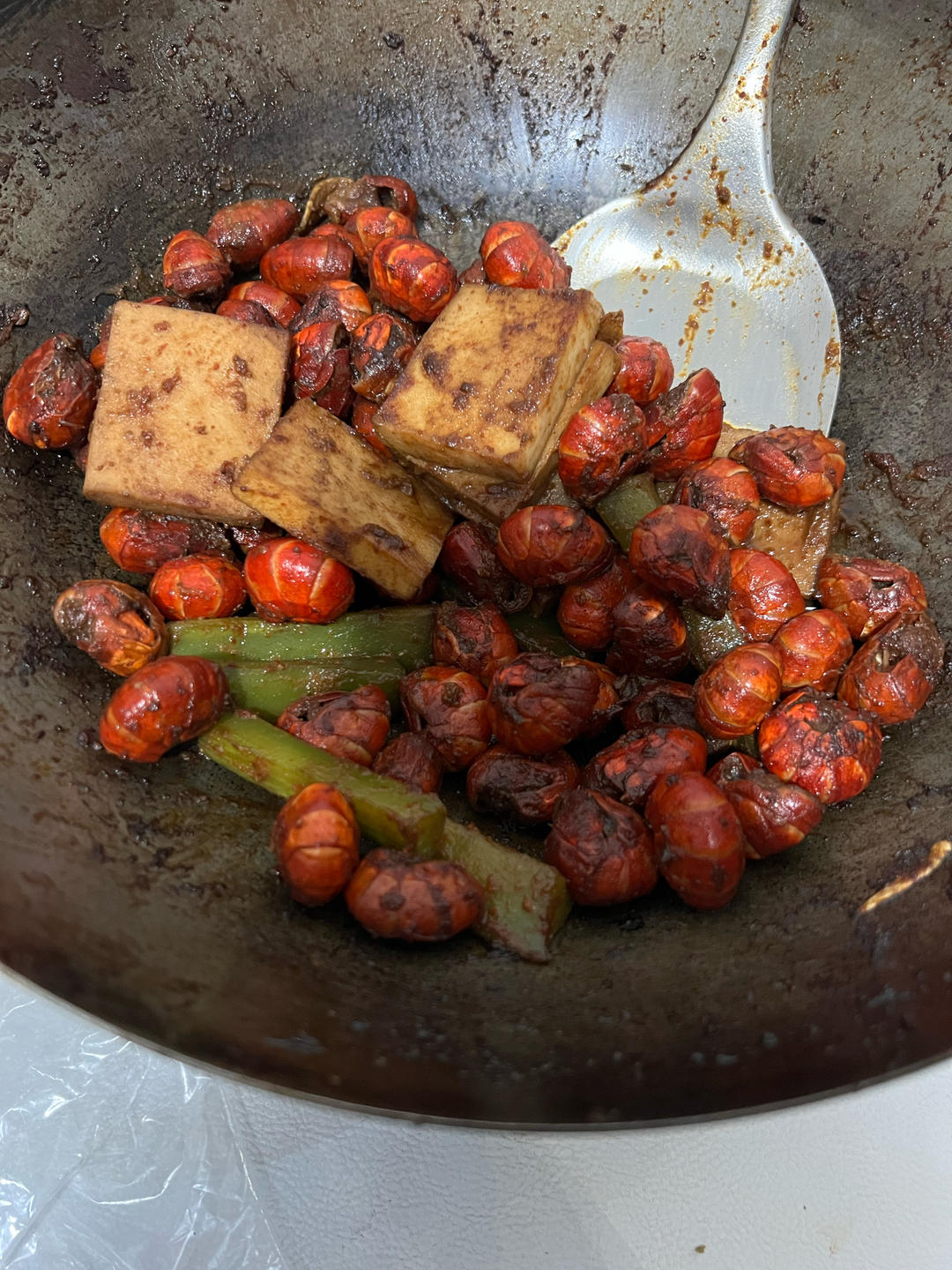 新密炒虾尾