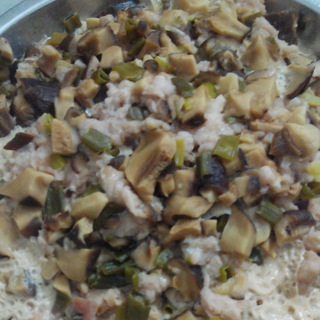 香菇蒸肉饼