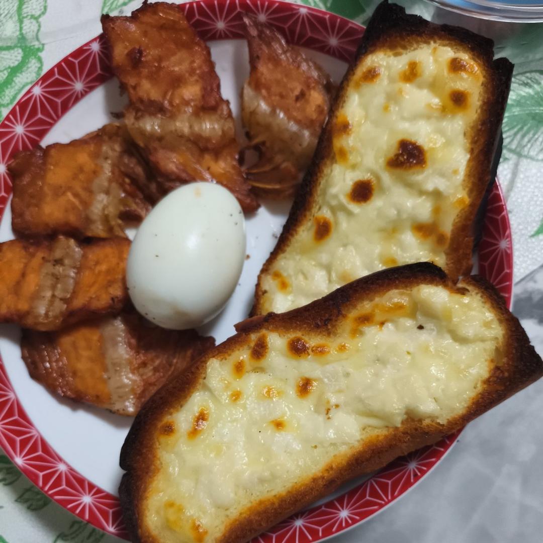岩烧乳酪吐司片