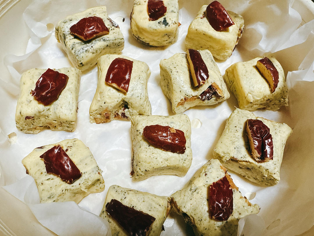 中式传统小方糕 松糕 米糕 蒸糕