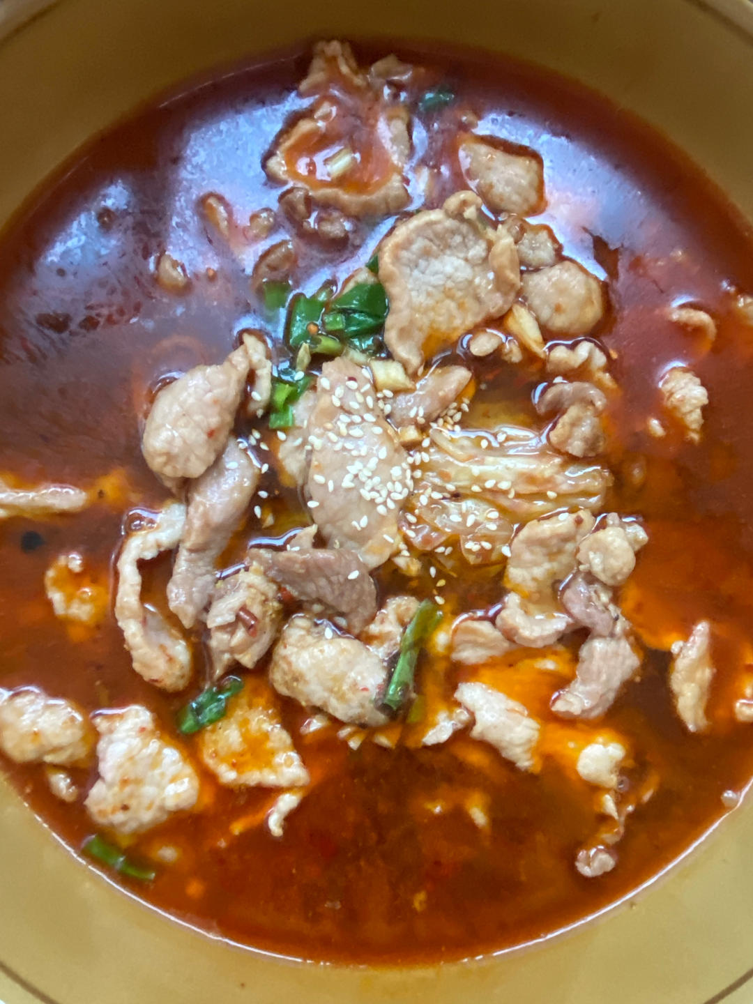 水煮肉片（肯定不翻车）