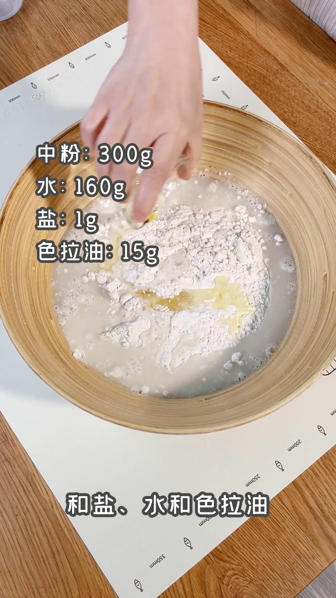 纯奶手撕吐司的做法 步骤1