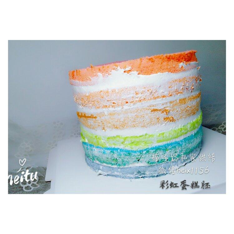 超省事零失败彩虹蛋糕胚6寸