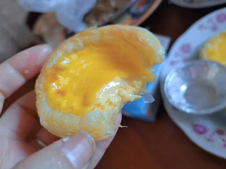不需要奶油的烤蛋挞