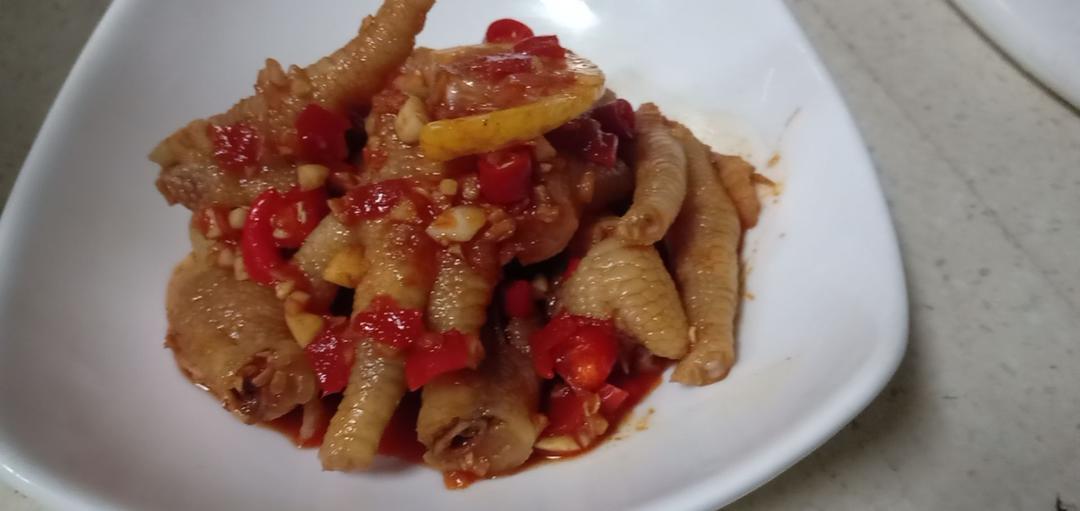 超好吃的酸辣鸡爪