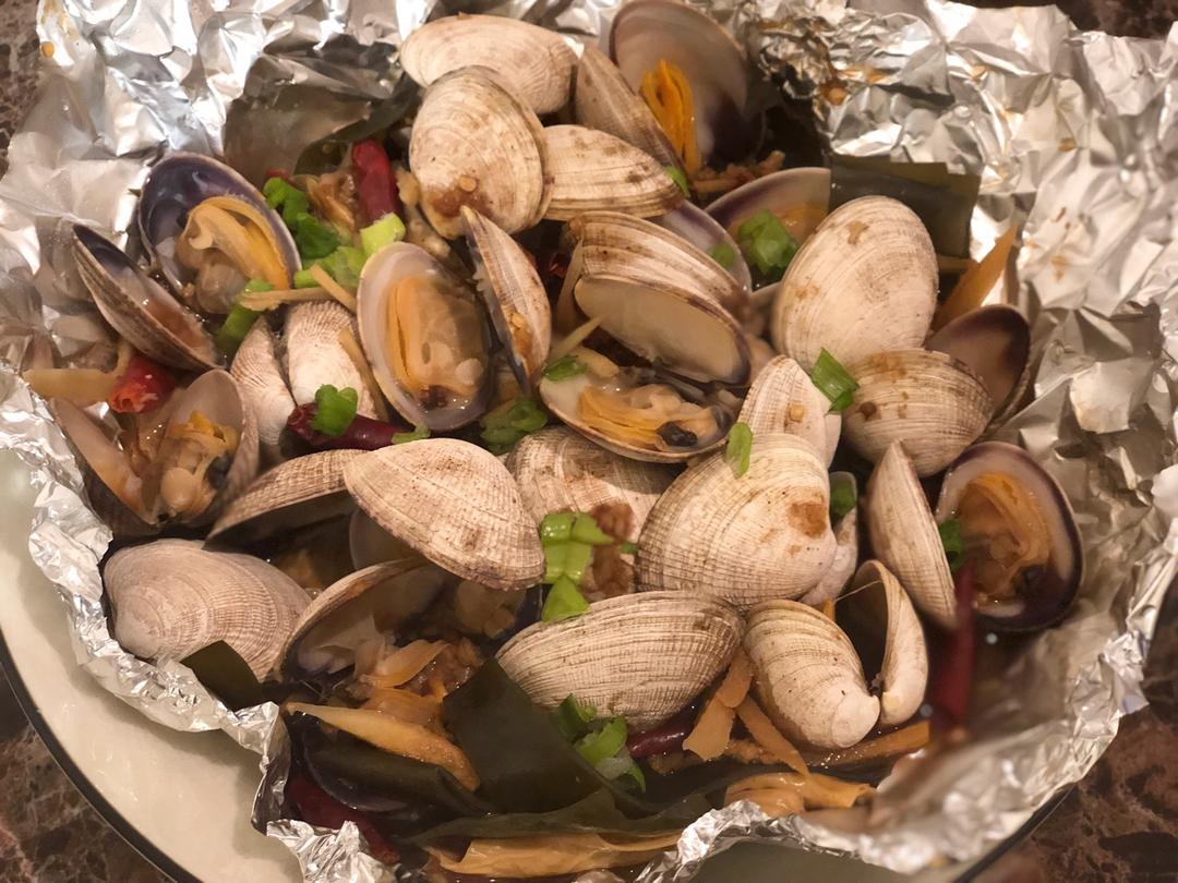 vera-11做的锡纸花甲/锡纸蛏子【曼食慢语】