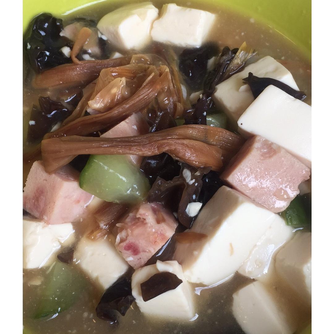 三鲜豆腐羹