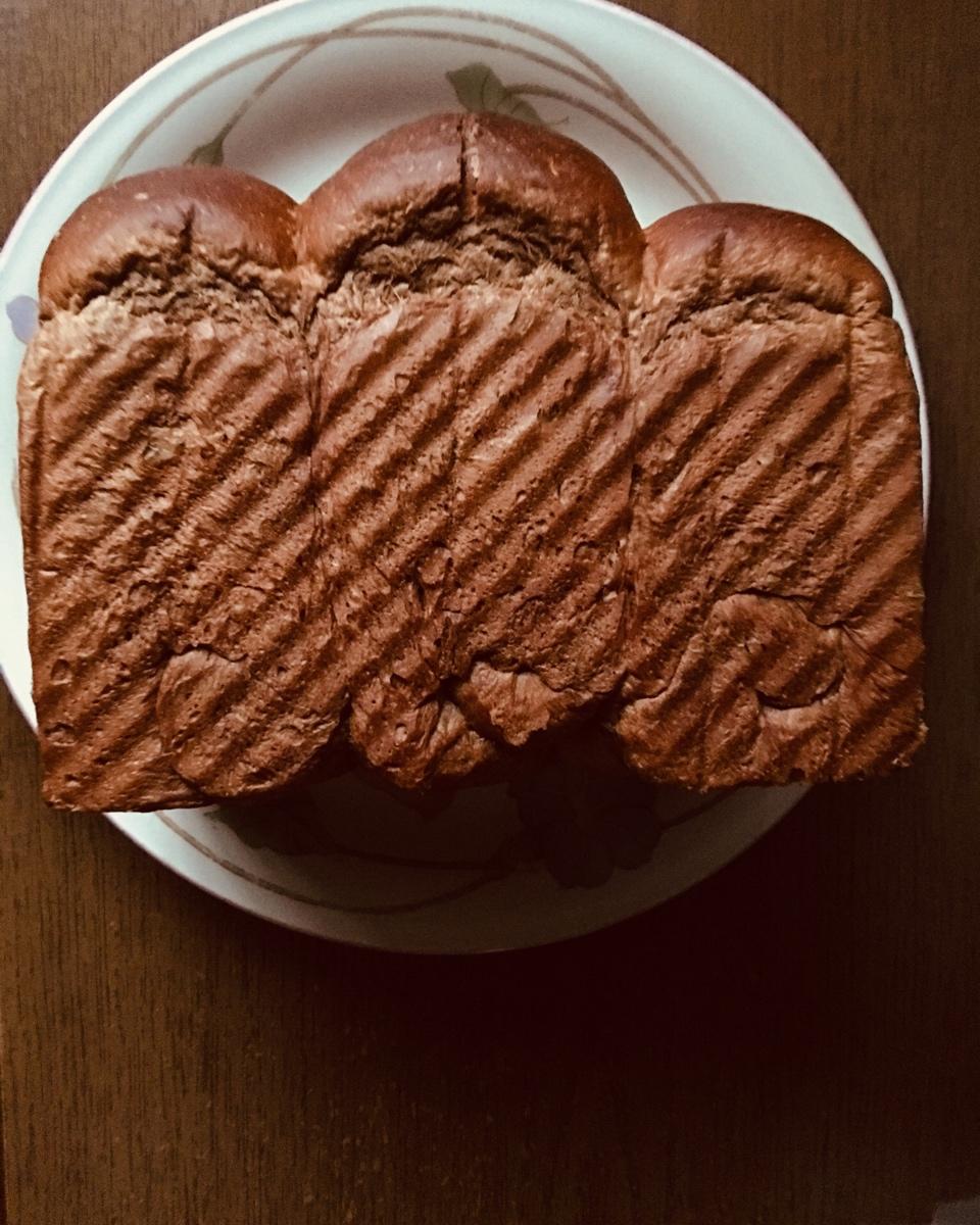 奶油巧克力吐司