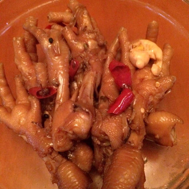 香辣卤鸡爪
