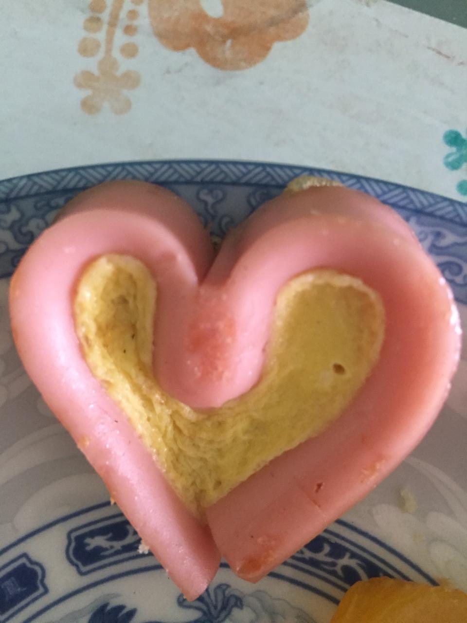 心形鸡蛋饼制作方法