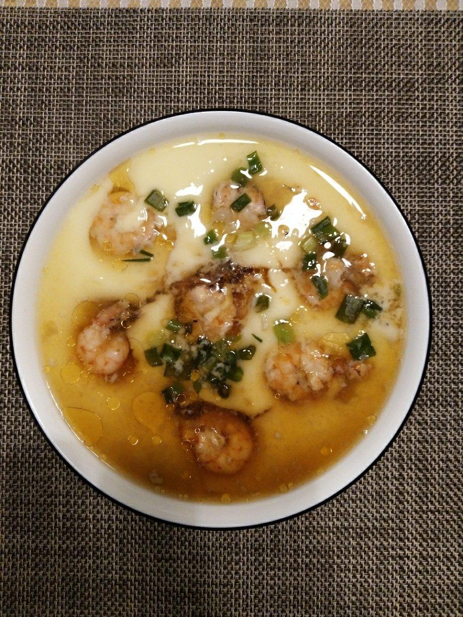 虾仁鸡蛋羹