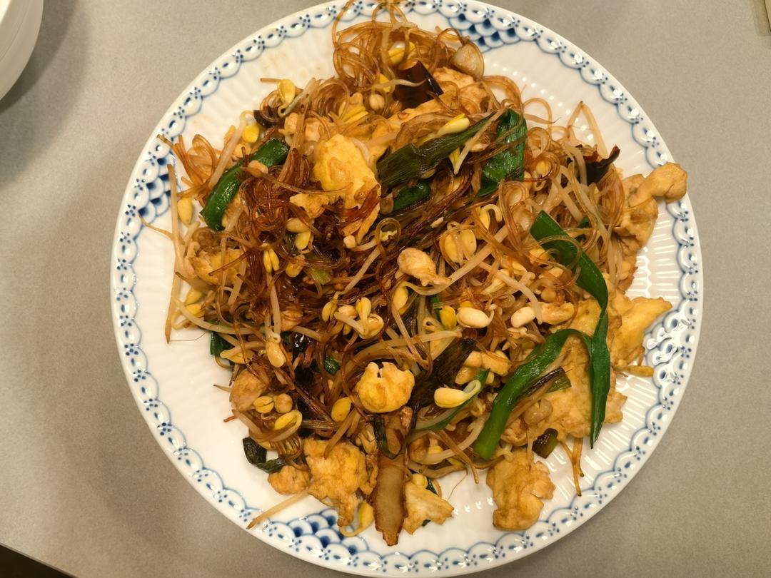 春饼卷炒合菜