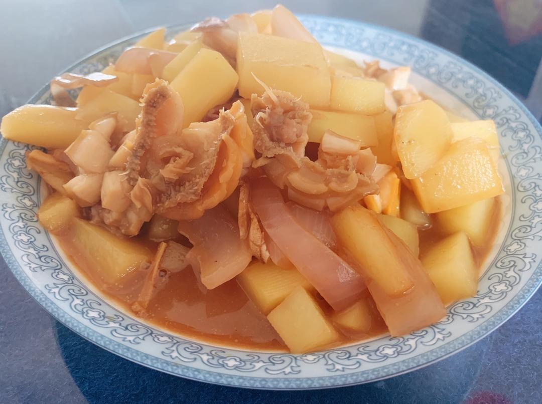 小鲍鱼炖土豆