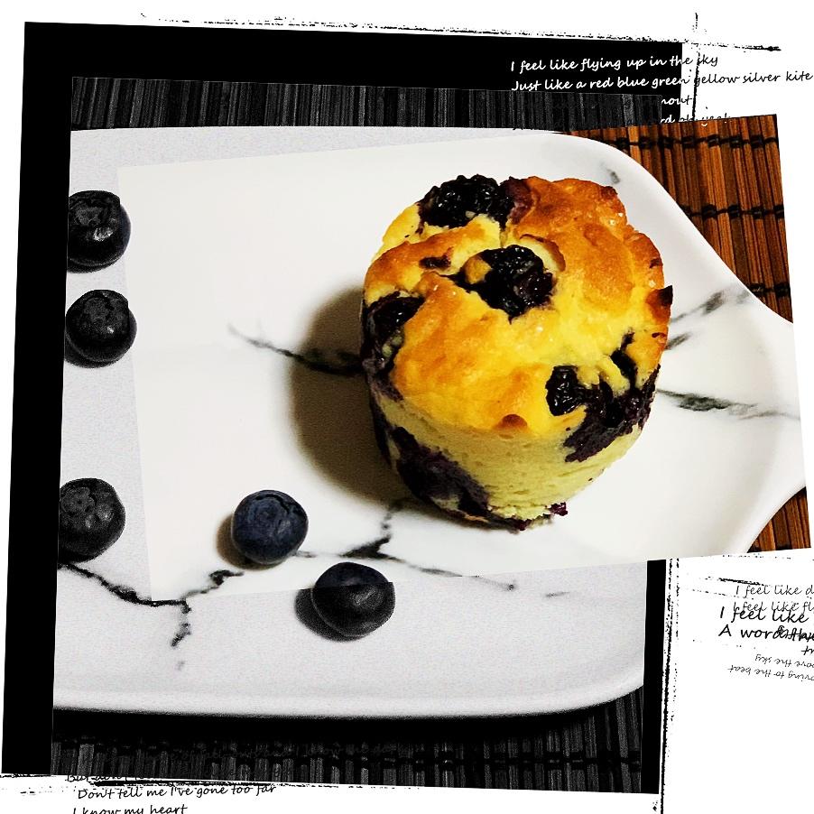 蓝莓玛芬蛋糕 Blueberry Muffin
