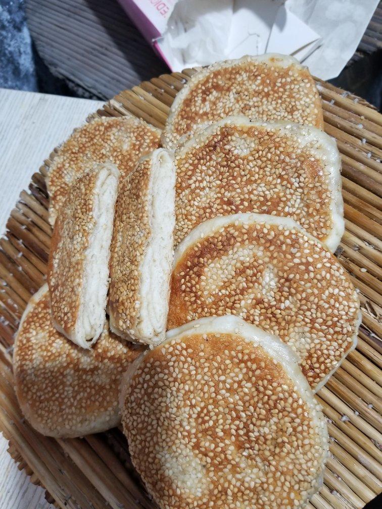 发面麻酱烧饼 超级无敌香 一看就会 附视频细节讲解