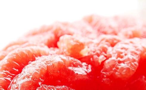 红柚香橙果粒冻