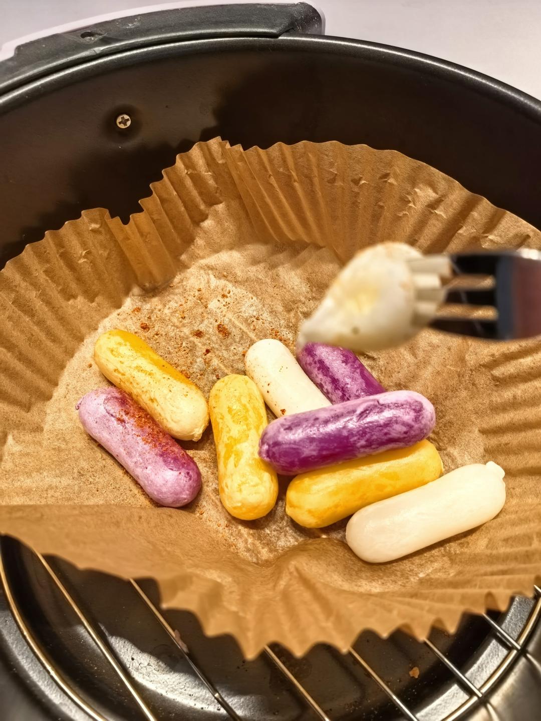 空气炸锅版炸芝士年糕