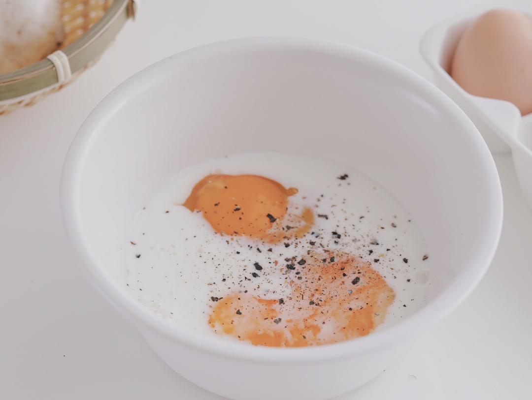 纯奶手撕吐司的做法 步骤1