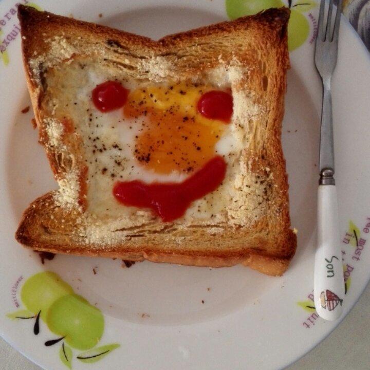 鸡蛋芝士烤吐司