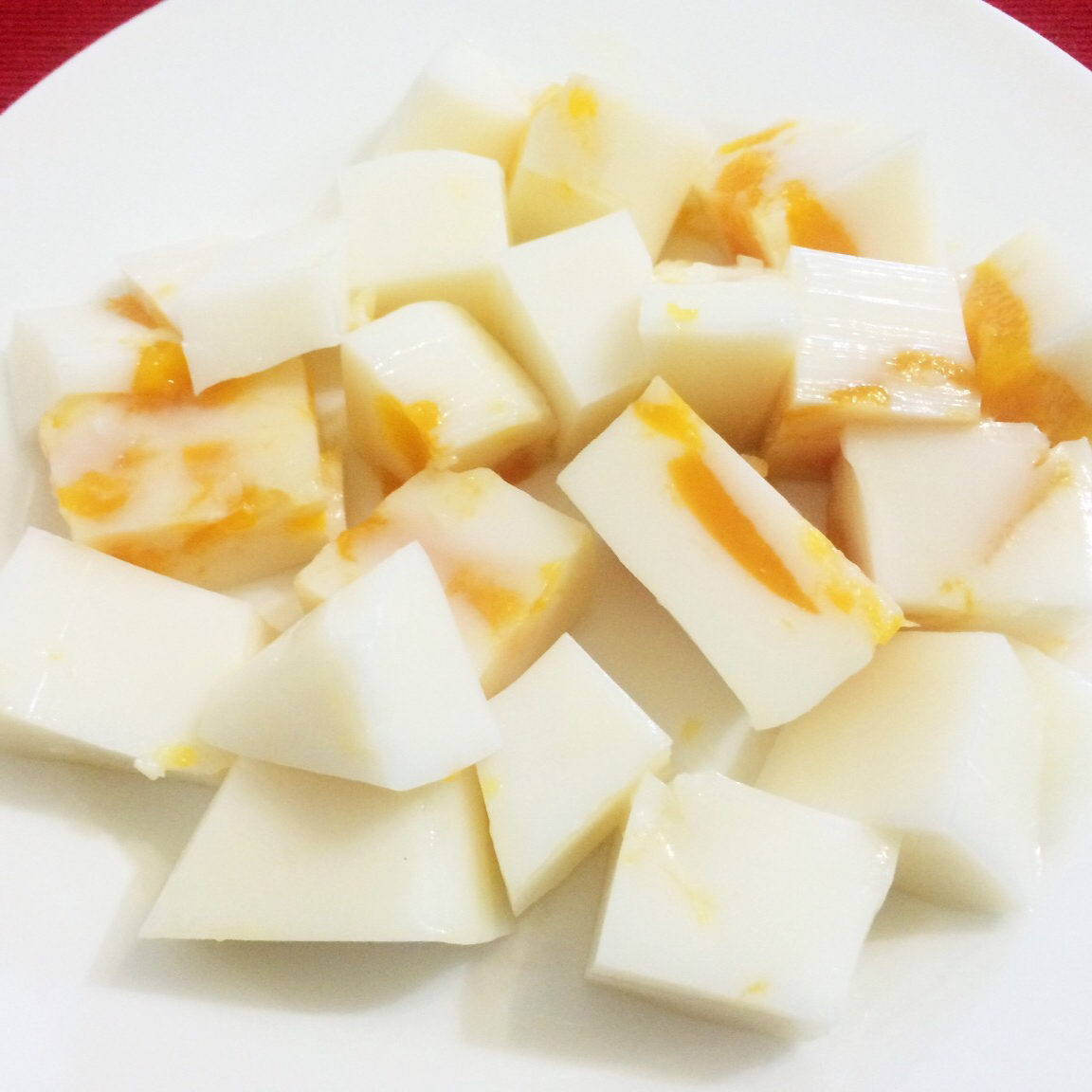 好吃的芒果椰汁糕