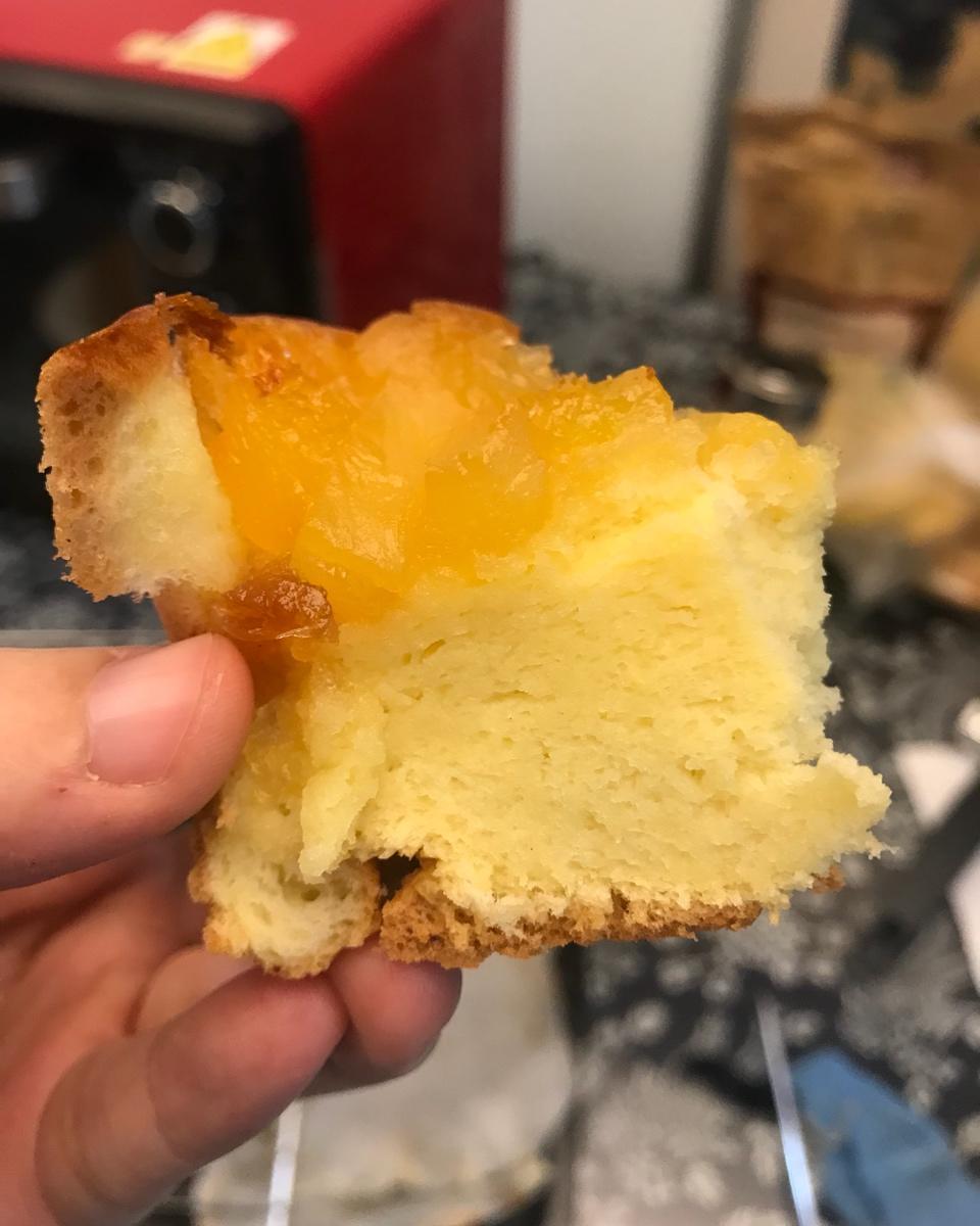 焦糖菠萝反转蛋糕