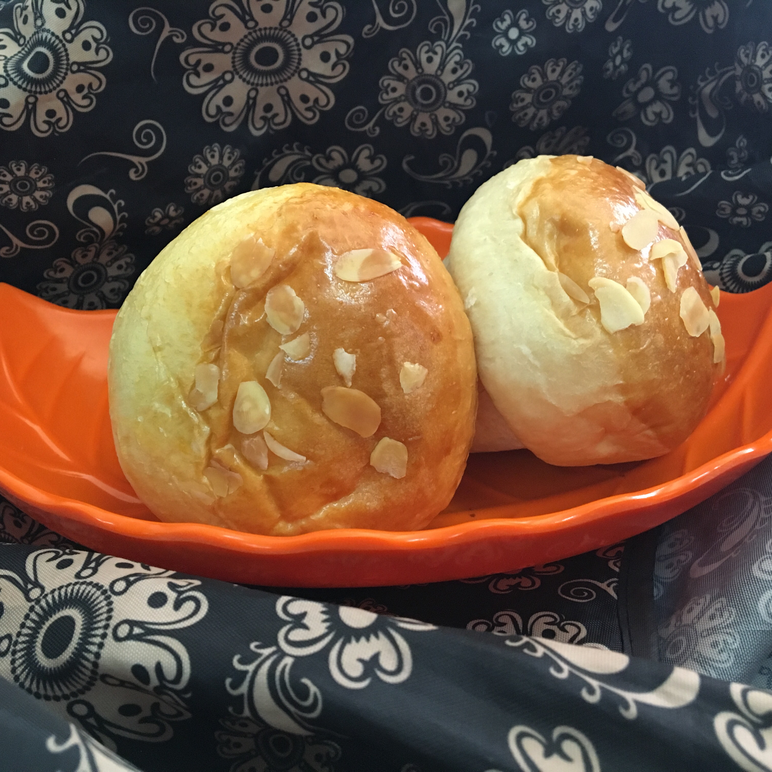 [再见渣难·九阳破壁豆浆机]～豆浆甜面包（一次发酵法）