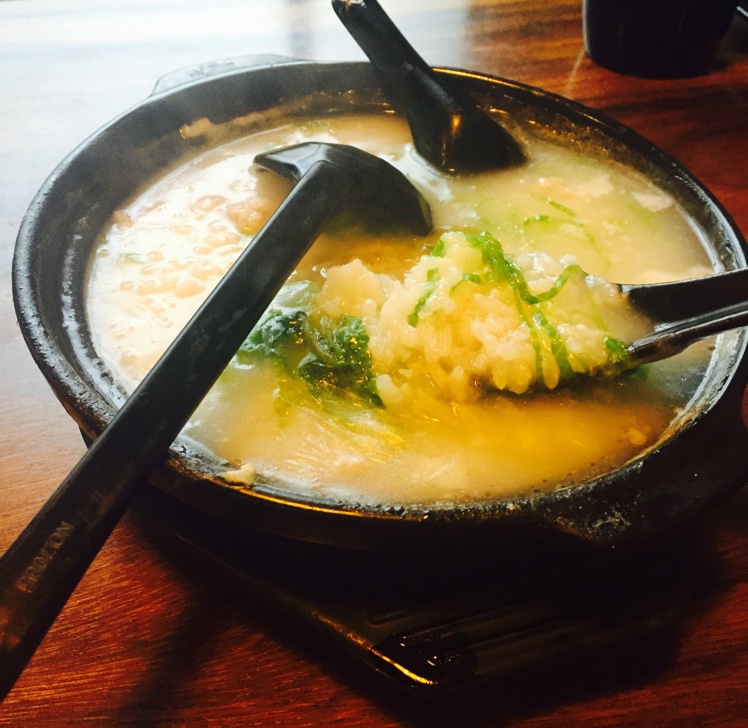 羊肉窝蛋粥
