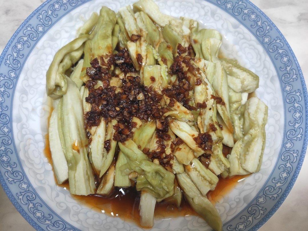 凉拌蒸茄子