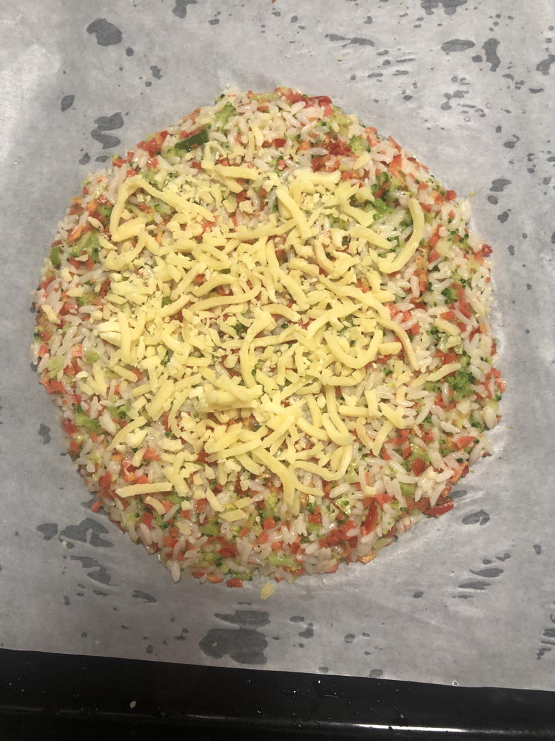 剩米饭的华丽转身-米饭披萨
