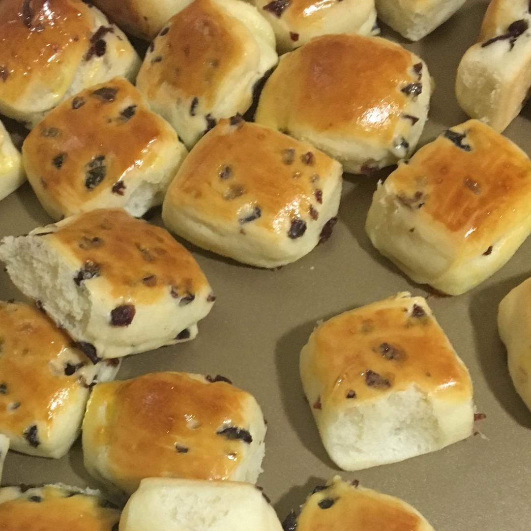 蔓越莓优格小面包块