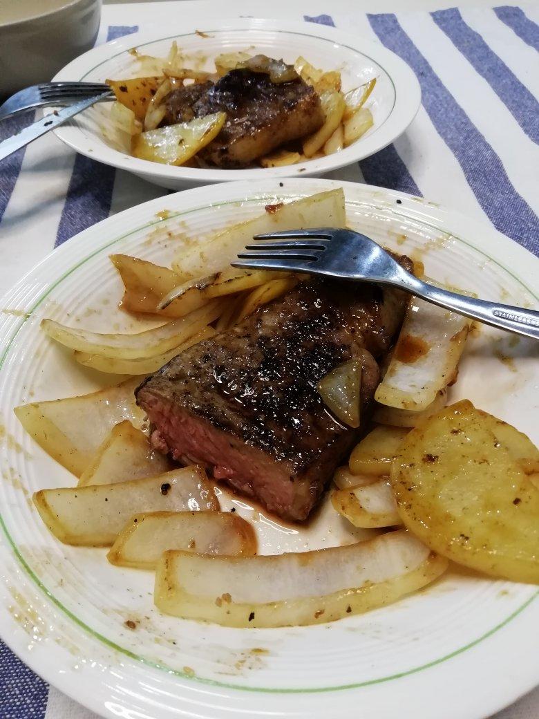 这么做厚切西冷牛排，不香吗