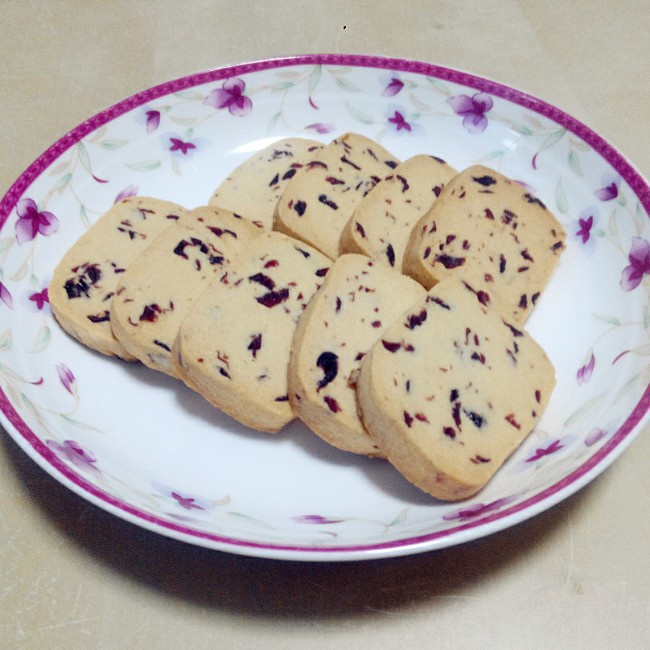 蔓越莓饼干的做法（烤箱做饼干）