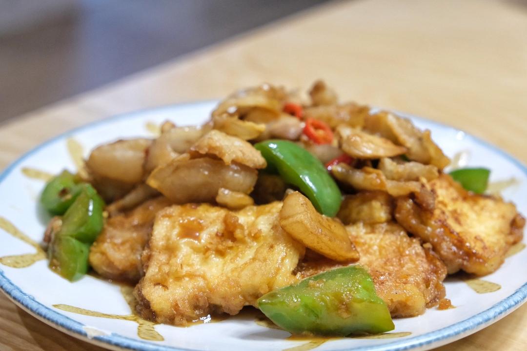 无敌好吃的香煎豆腐