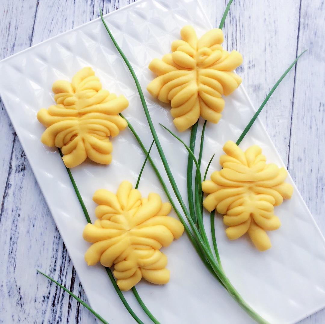 火龙果葡萄汁馒头