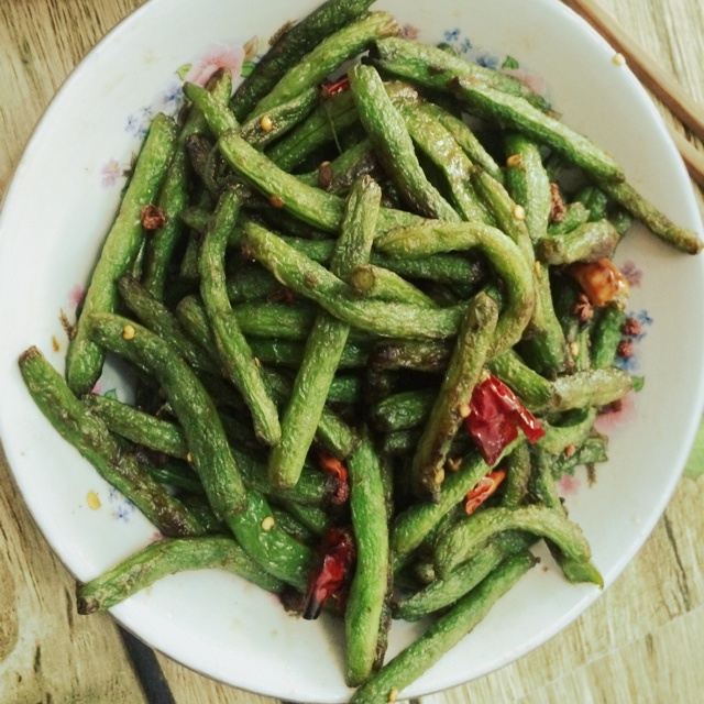 素干煸豆角