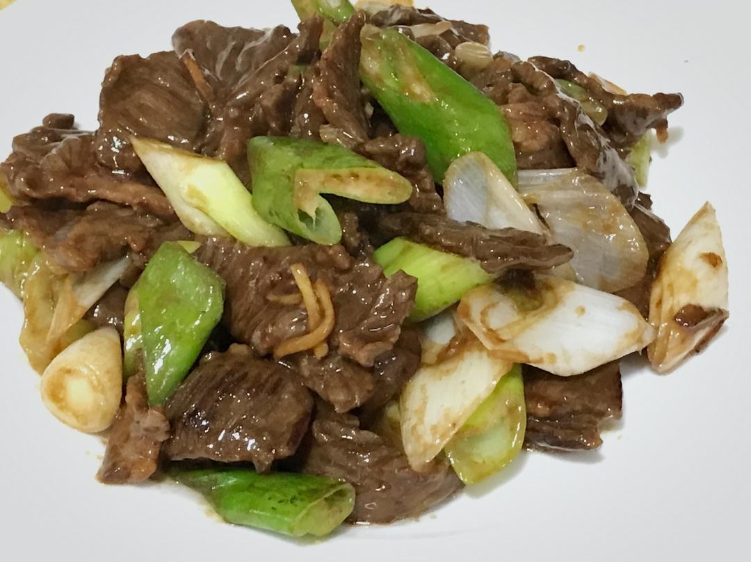 更美颜更美味的切段大葱