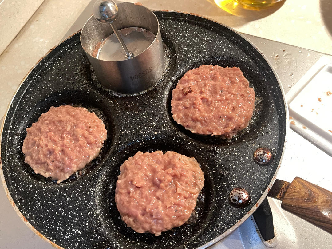超详细汉堡牛肉饼｜附自制汉堡搭配#Healthymeals#减脂必撸16