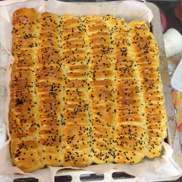 毛毛虫肉松面包