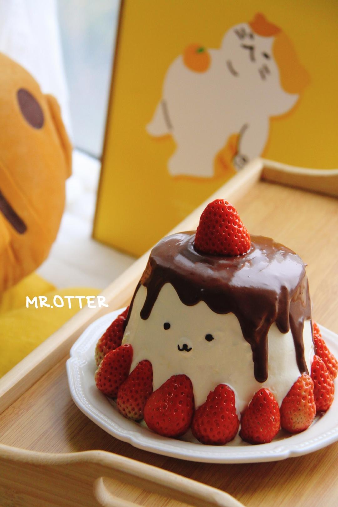 真巧克力黄油戚风蛋糕